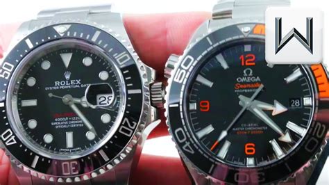 omega vs rolex sea dweller